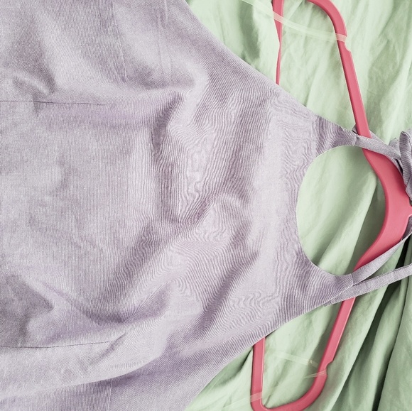 ModCloth purple halter dress - Picture 3 of 3